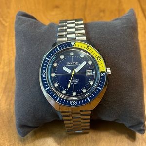Bulova Oceanographer - Blue and Yellow Special Edition